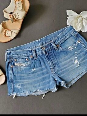 Diesel Cutoff Jean Shorts